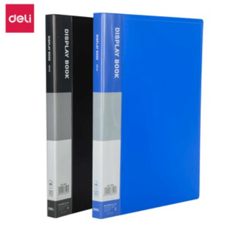 A4 10 20 40 60 80 100 Pockets Clear Book Display Book - China A4