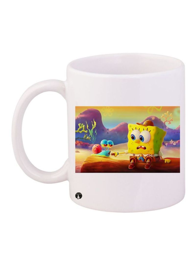 BP SpongeBob SquarePants Printed Coffee Mug White 11 oz | Wholesale ...