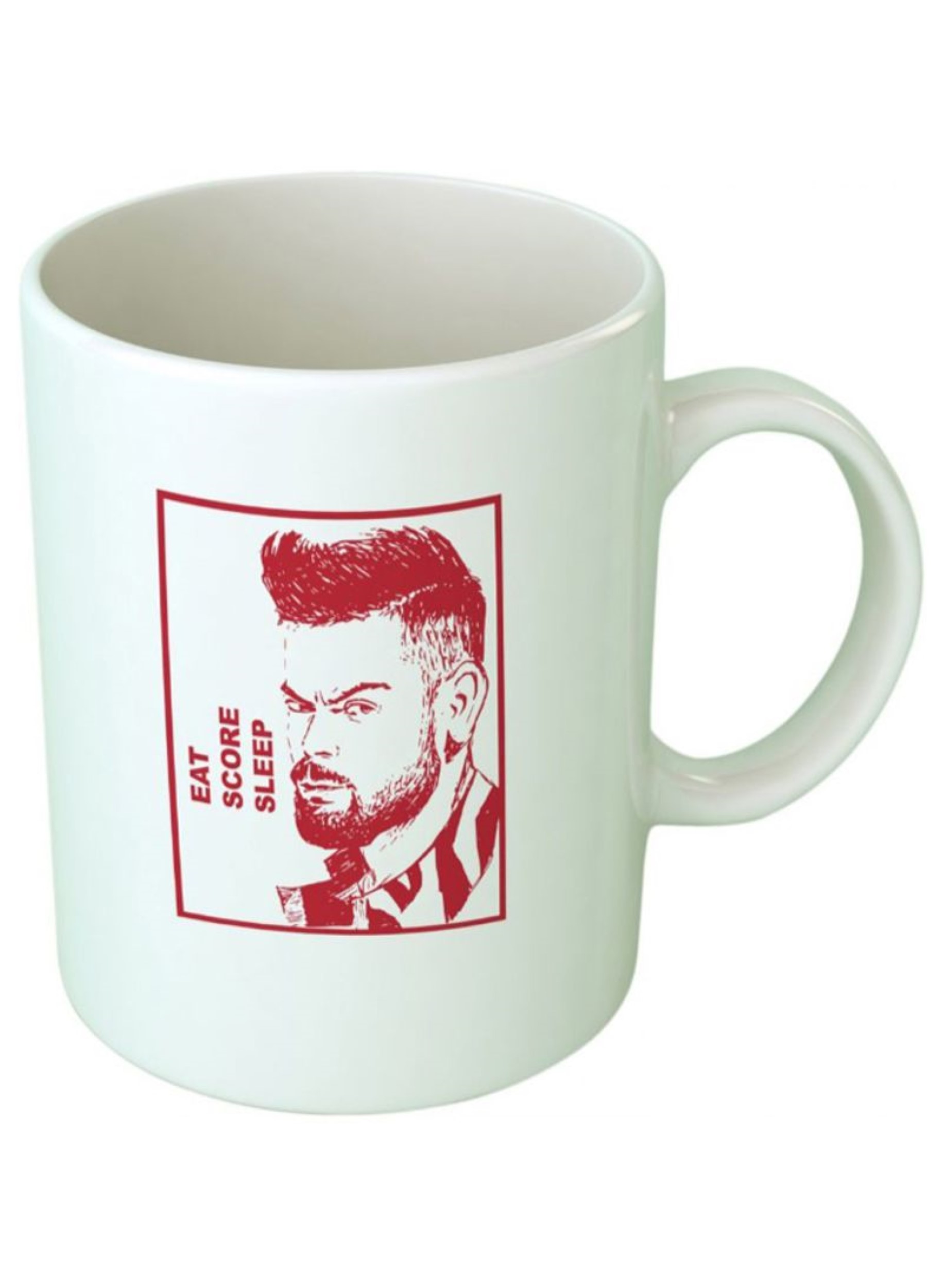 Upteetude Virat Kohli Coffee Mug White 11oz | Wholesale | Tradeling