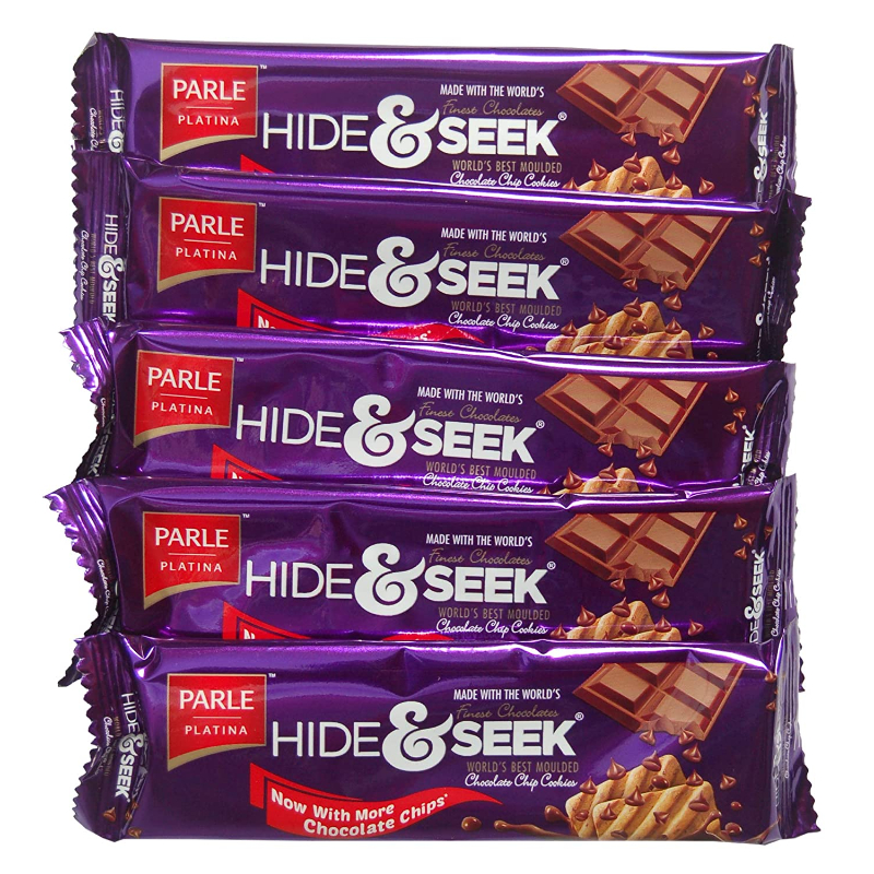 Parle Hide And Seek Chocolate Chips Biscuits Jar 27 Packs Of 22 Gr Wholesale Tradeling
