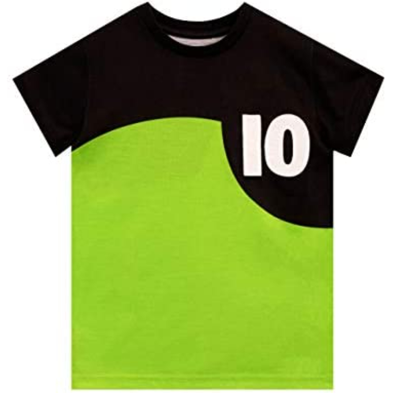 SZ Ben 10 Boys T-Shirt Green Black 10-11 Years | Wholesale | Tradeling