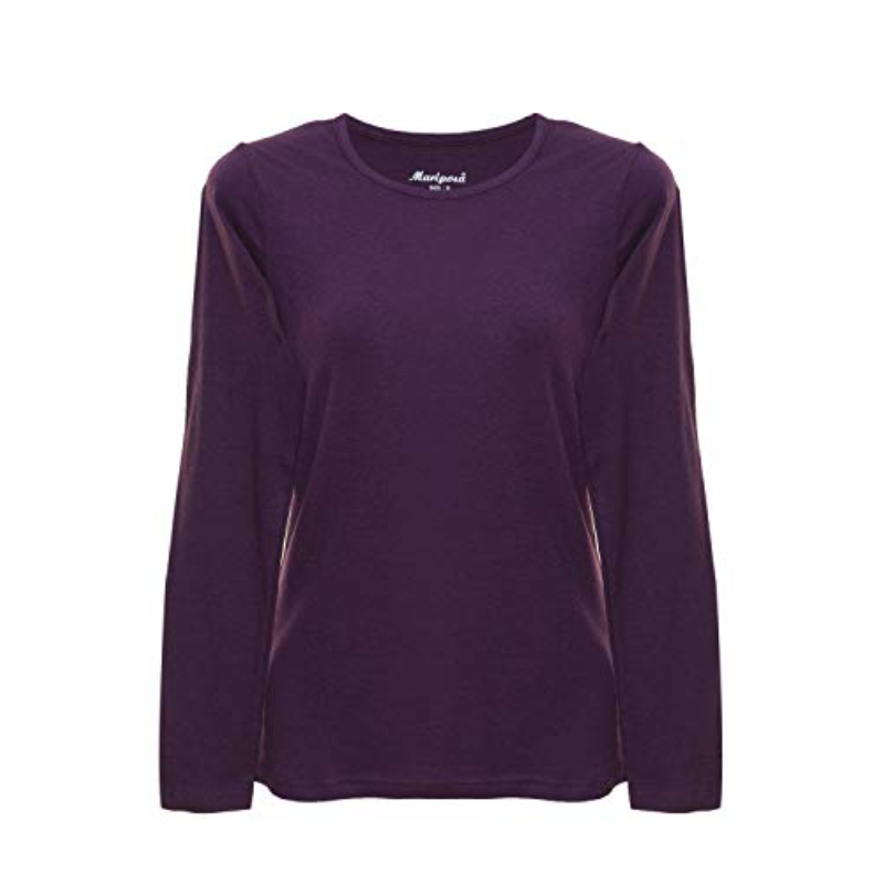 SZ Purple M Mariposa Women's Long Sleeve T-Shirt | Wholesale Prices ...