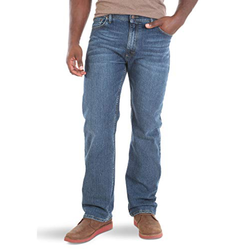 SZ Blue Ocean Wrangler Authentics Men’s Regular Fit Comfort Flex Jeans ...