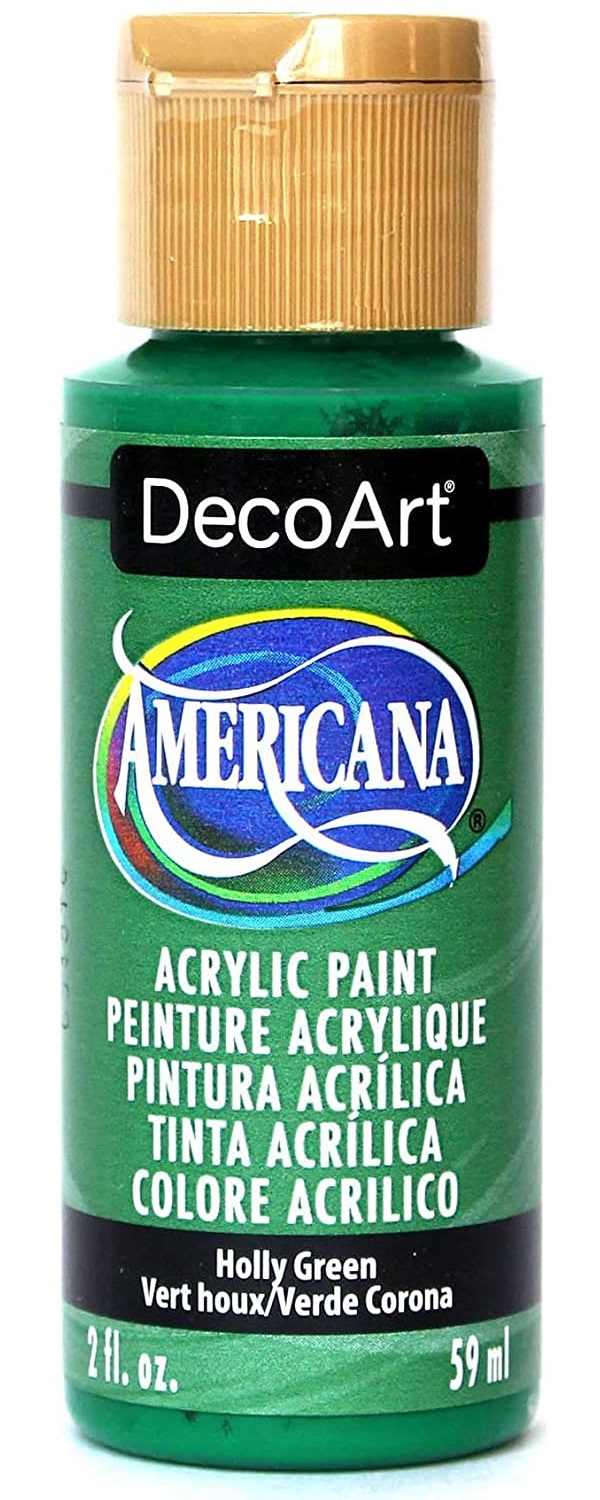 DecoArt Americana Acrylic Paint, 2-Ounce, Antique Green
