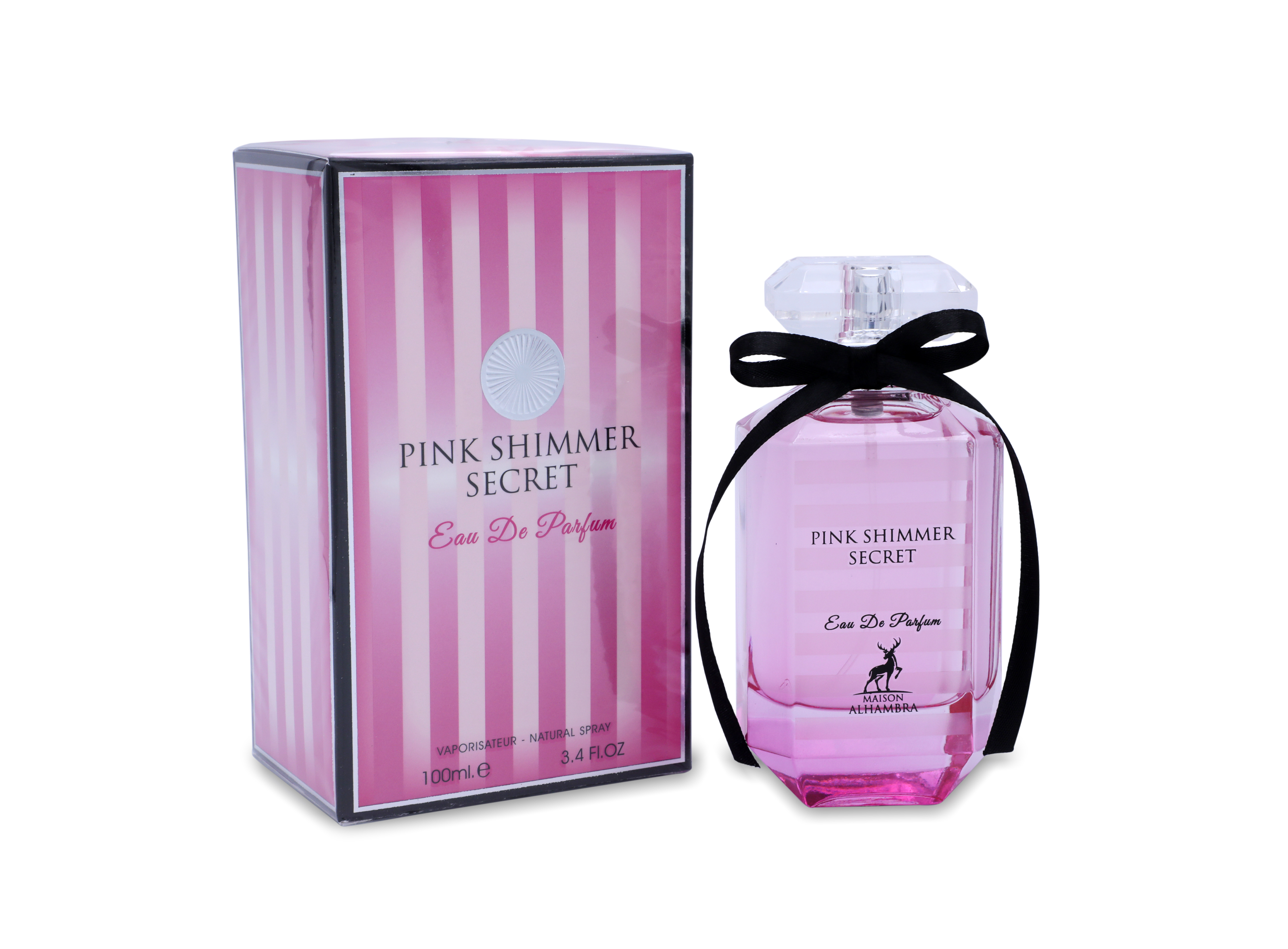 Maison Alhambra Pink Shimmer Secret Eau De Parfum For Women 100 ml, Wholesale Prices