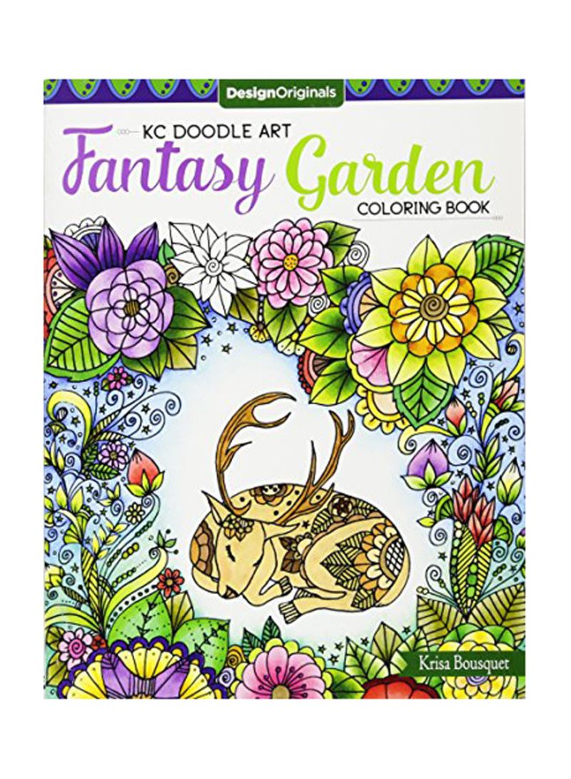 Kc Doodle Art Fantasy Garden Colouring Book Wholesale تريدلنغ