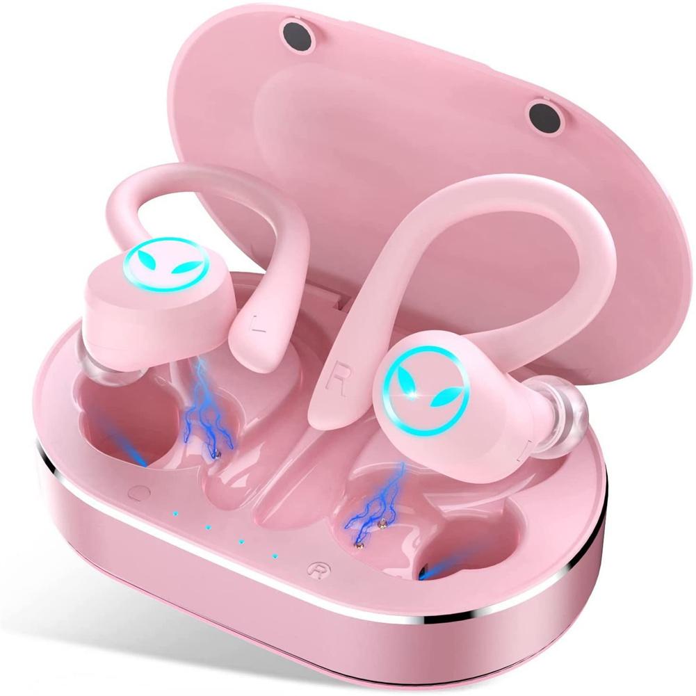 Q25 Pro Noise Cancelling Wireless Earphones Pink | Wholesale | Tradeling