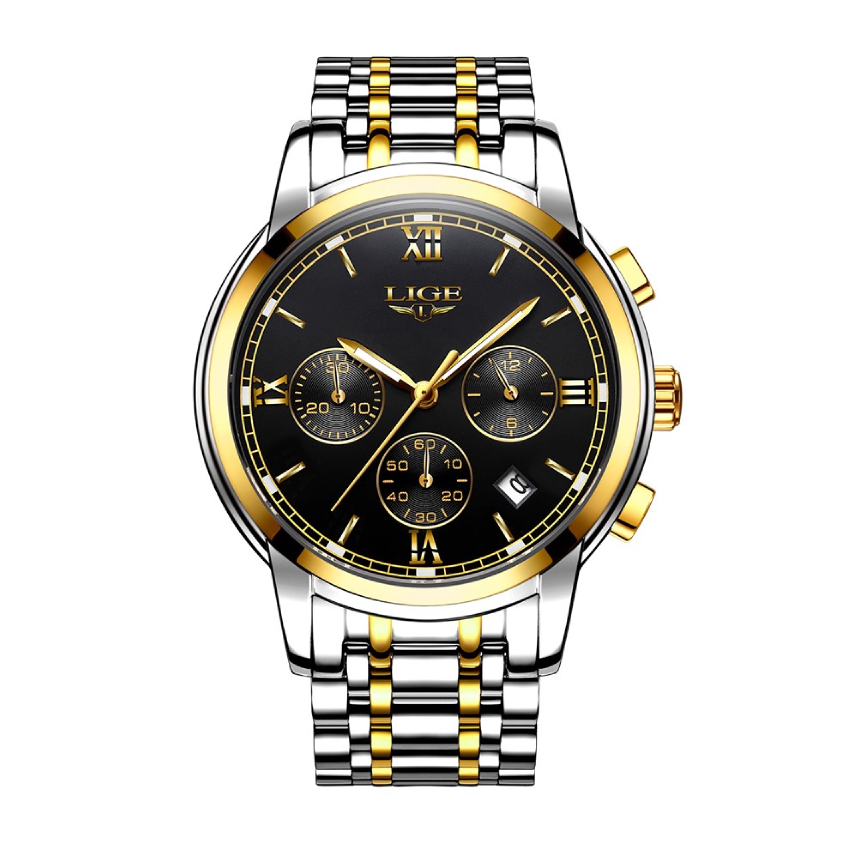TMT Black And Gold Luxury Watch – Artistic Luxuries