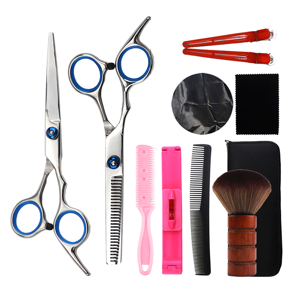 Meta Professional Hair Cutting Scissors Hairdressing Tool Set Multicolor 24  x 14 x 4cm 11 Pieces | Wholesale | Tradeling