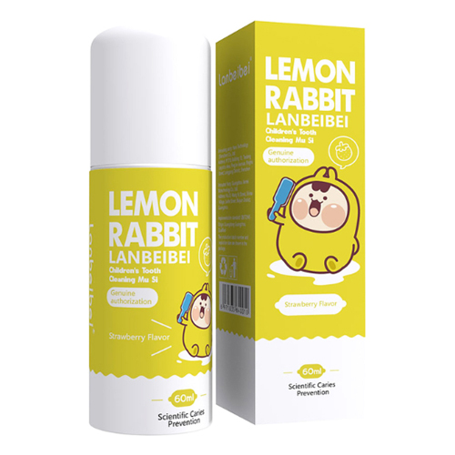 lemon rabbit toothpaste