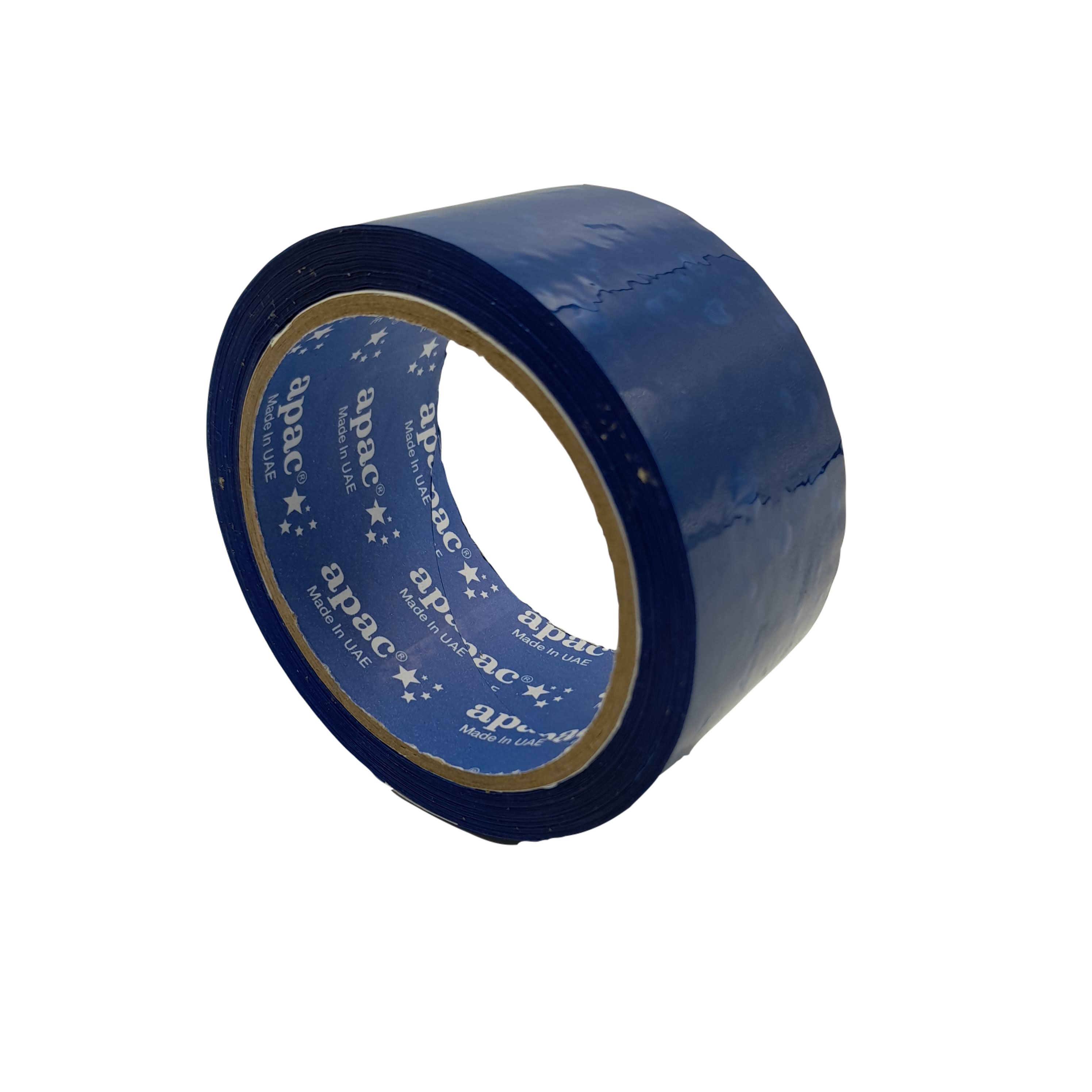 Apac Blue Packaging Tape 100 Yards x 48 MM x 36 Rolls - Strong