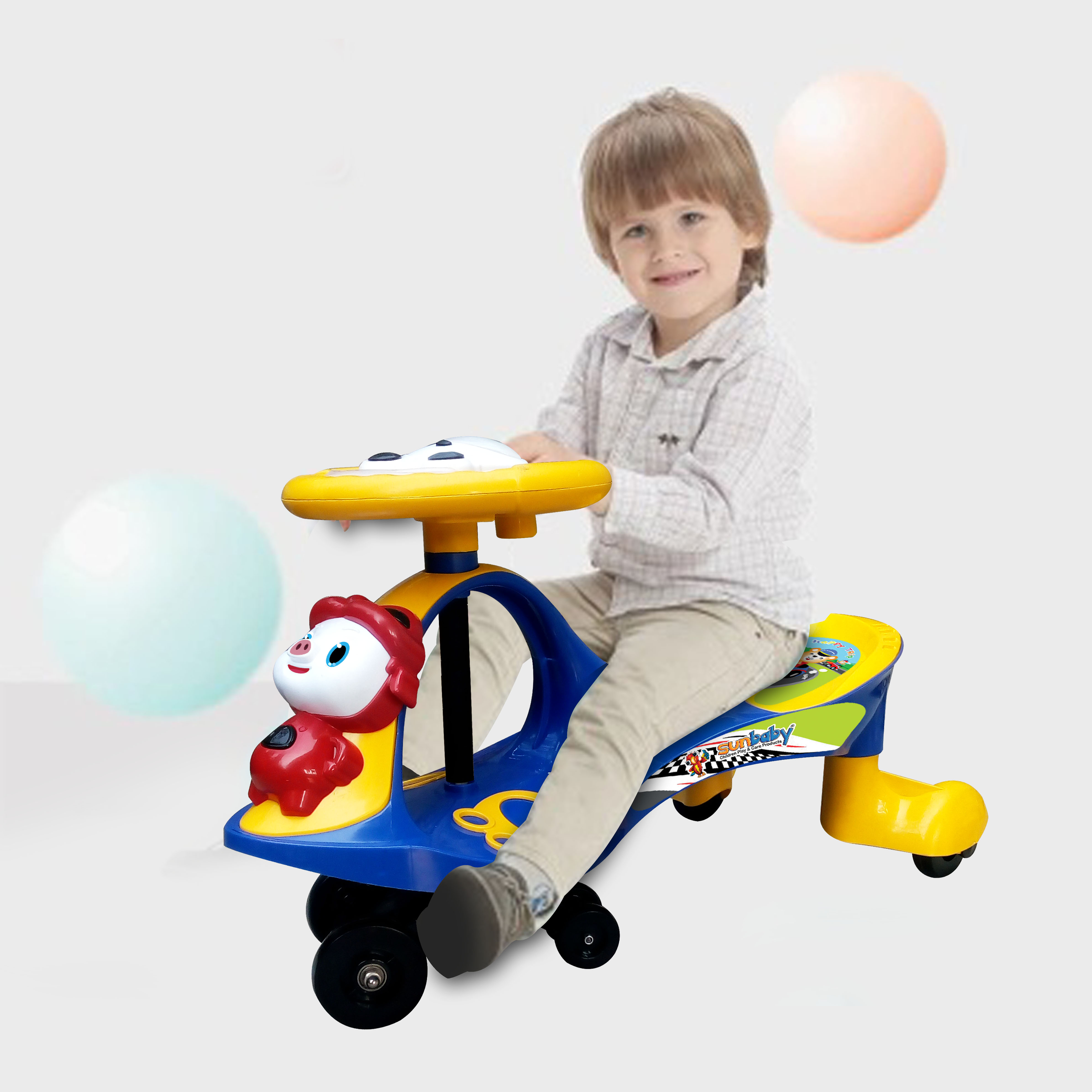 SUNBABY Alpha The Ultimate Radeon Magic Swing Car Ride on Car with