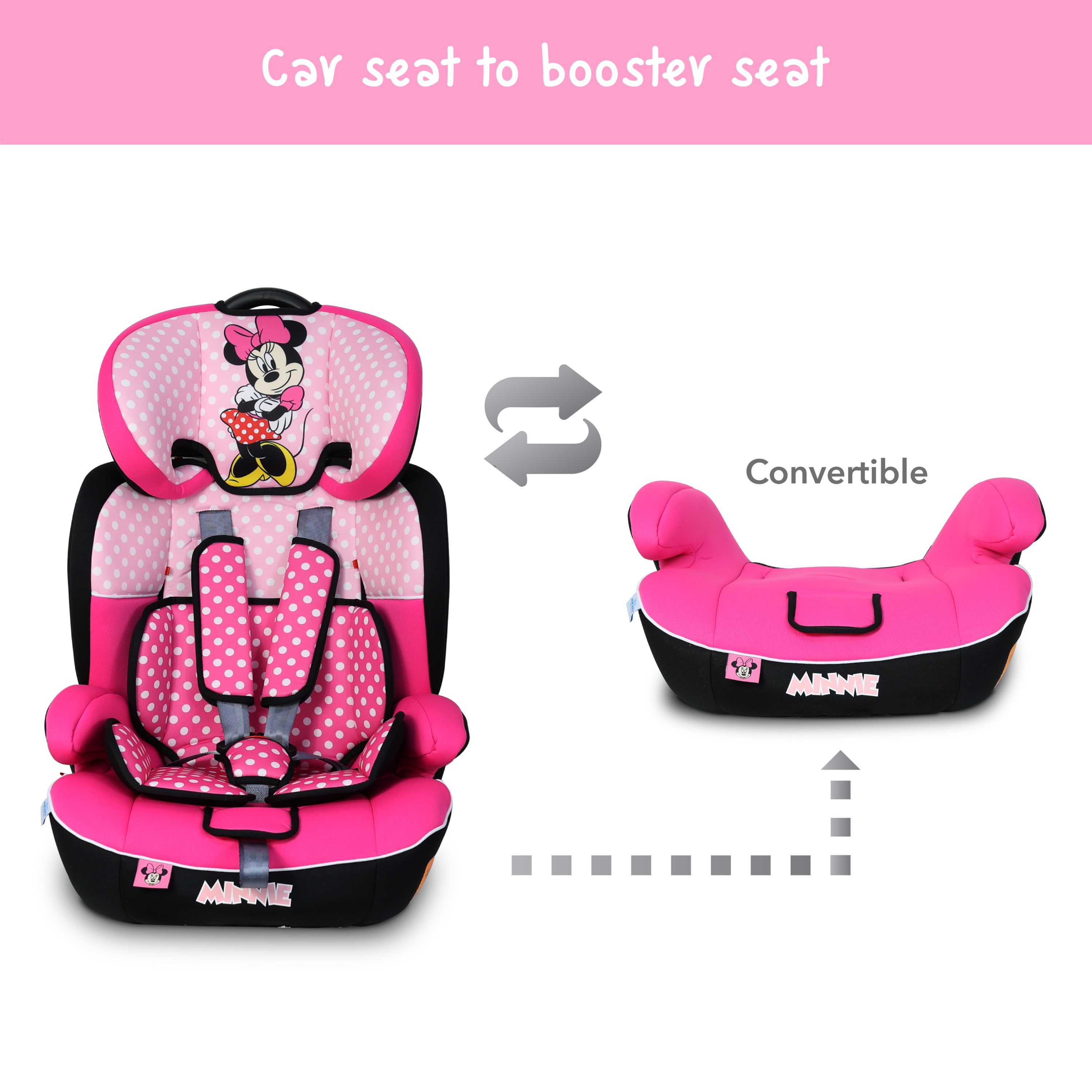 Cheap minnie outlet mouse car seat