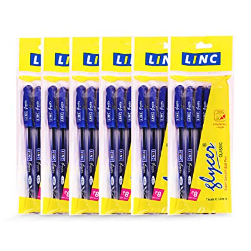 Linc Glycer Ball Pen(Blue) - 1 Pc - BajarHaat