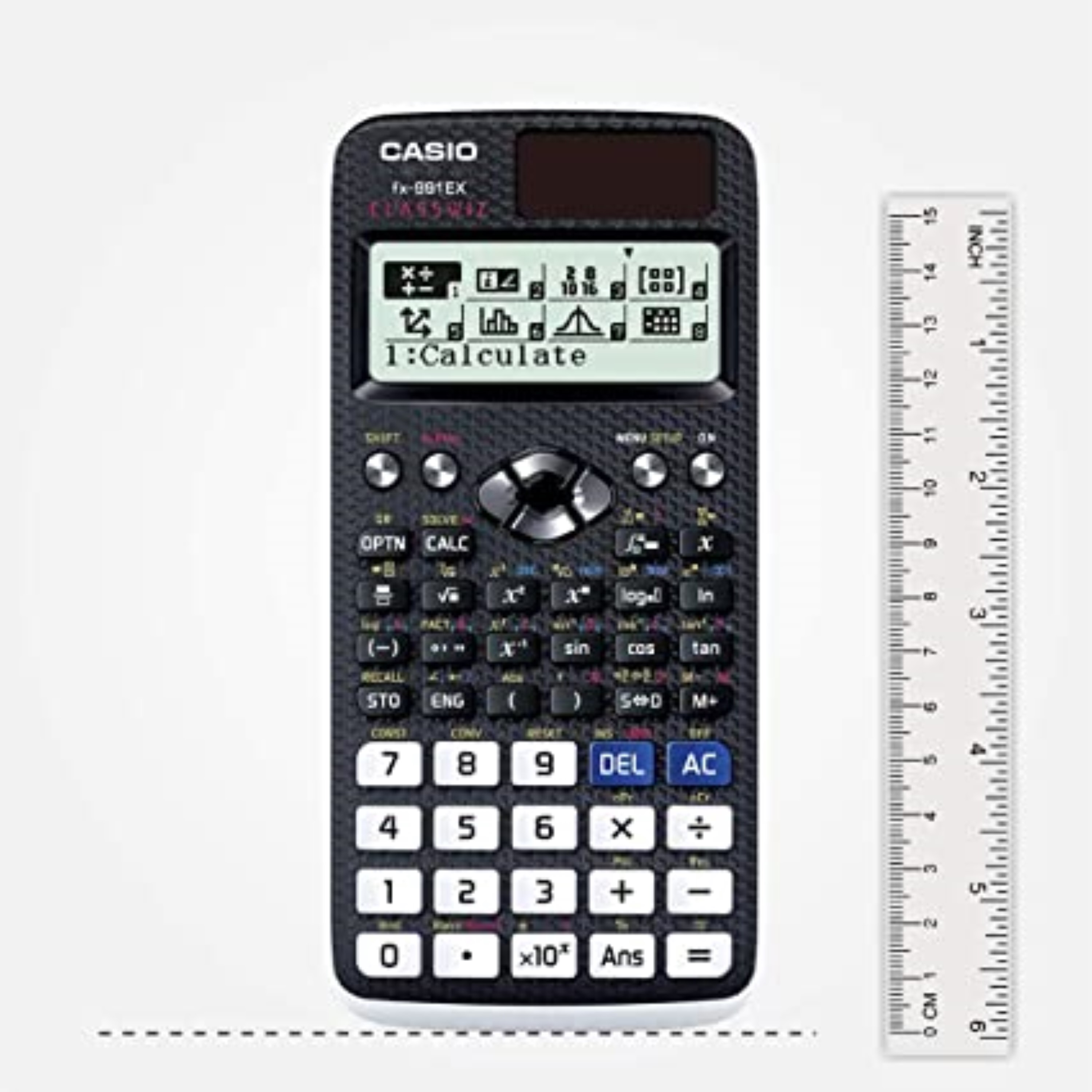 Casio Fx-991Ex Classwiz Non-Programmable Scientific Calculator, 552  Functions With Menu Driven Interface, Wholesale Prices