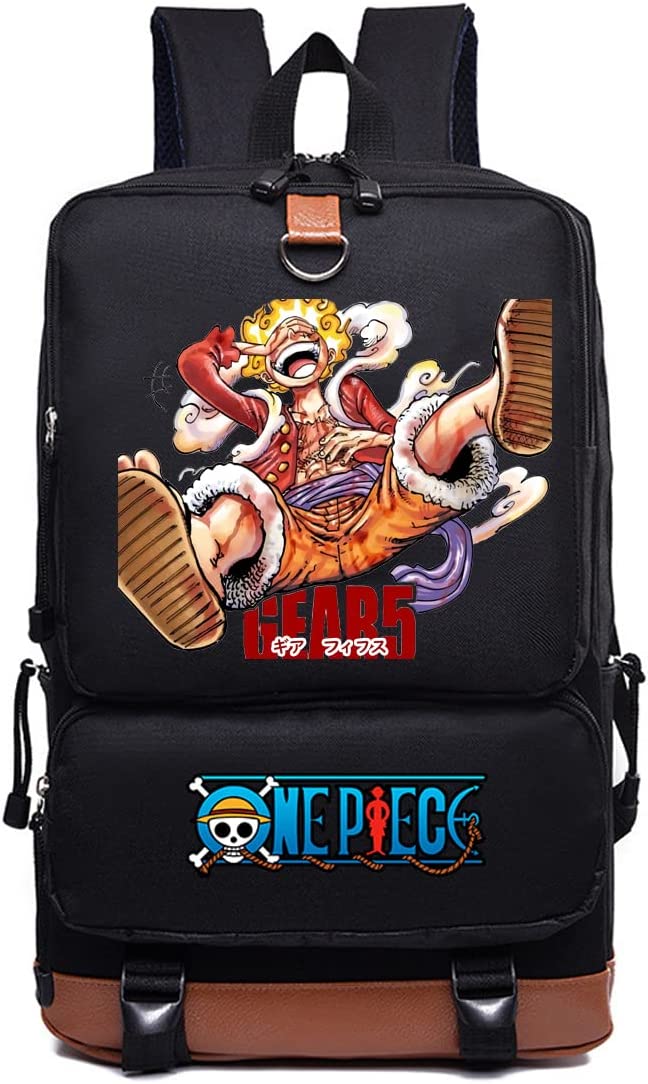 Cheap Anime Backpack To Attack The Giant One Piece Naruto Surrounding  Student Casual Canvas School Bag | Joom