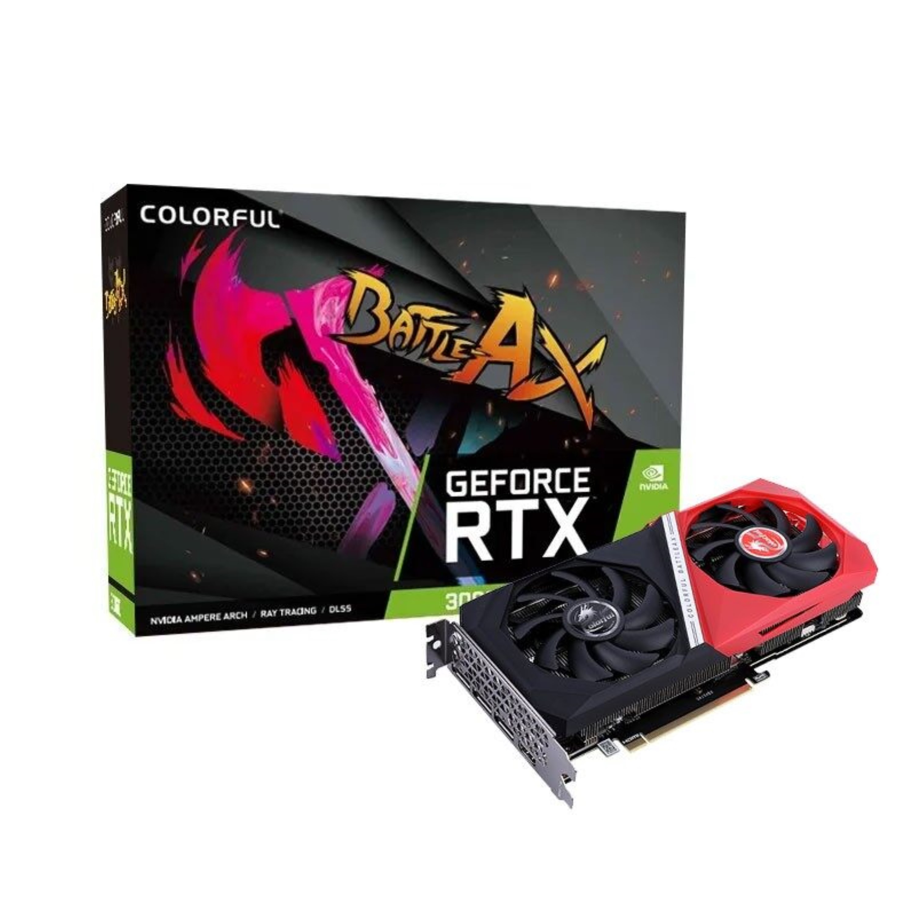 Colorful Igame Geforce Rtx 3050 Nb Duo 8gb Gddr6 128-bit 14gbps Pcie 4.0  Gaming Graphics Card 41*27*31 cm