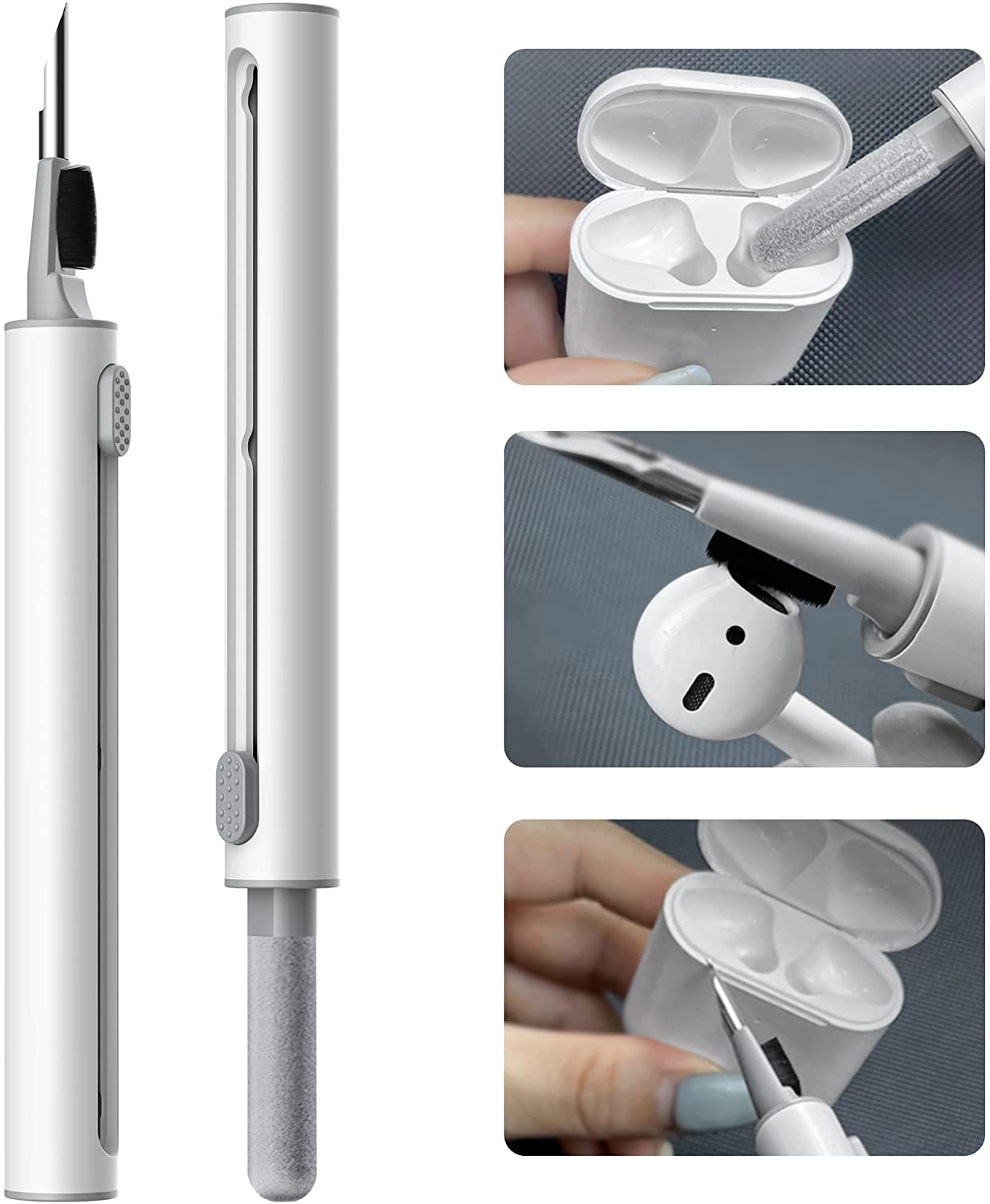 Kit detergente 3 In 1 per Airpods Pro1 2 auricolari Bluetooth penna per la  pulizia Airpods Pro strumenti per la pulizia per Iphone Xiaomi Huawei  Samsung - AliExpress