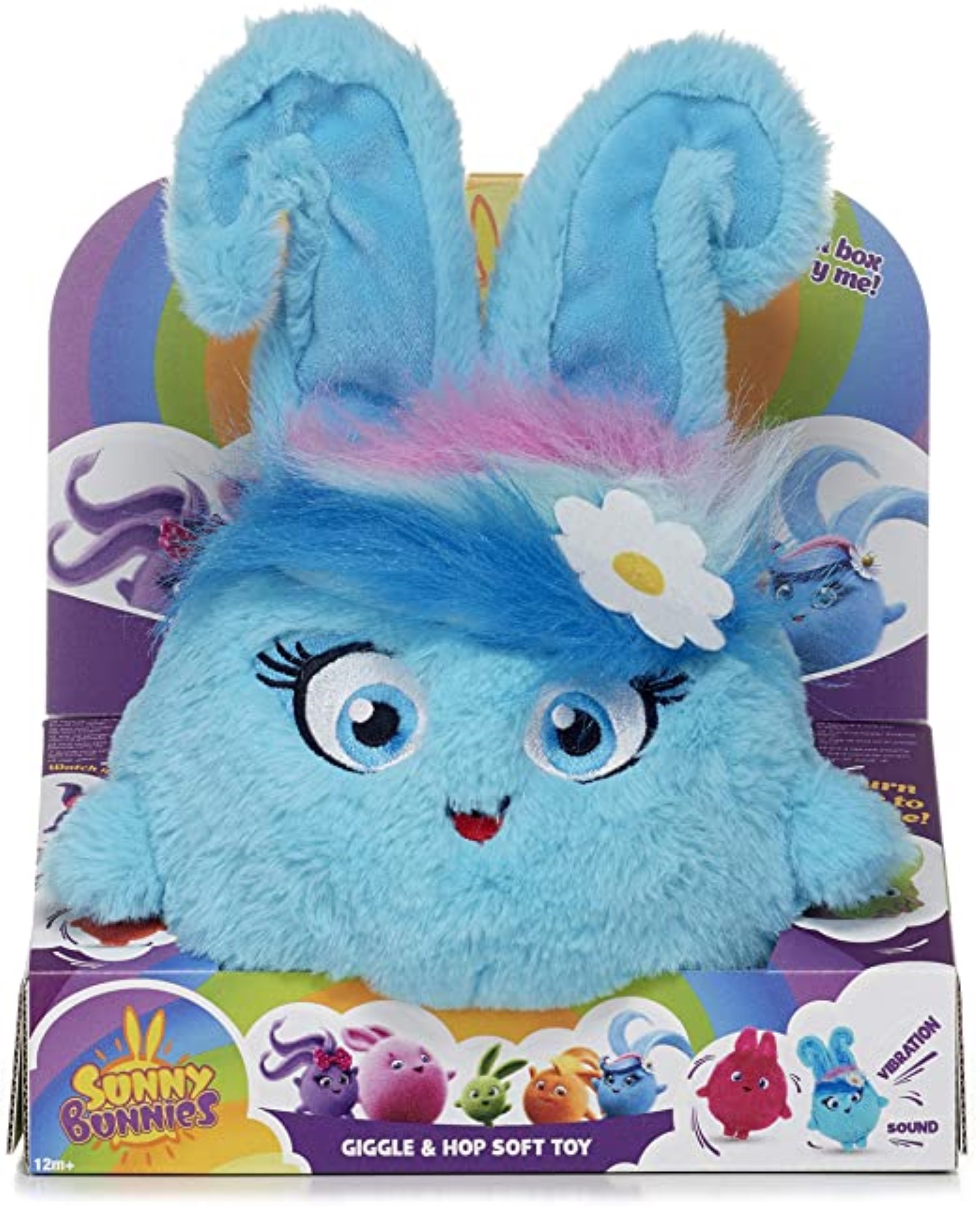 Sunny Bunnies - Large Plush - Shiny - Blue - Toys 4You Store