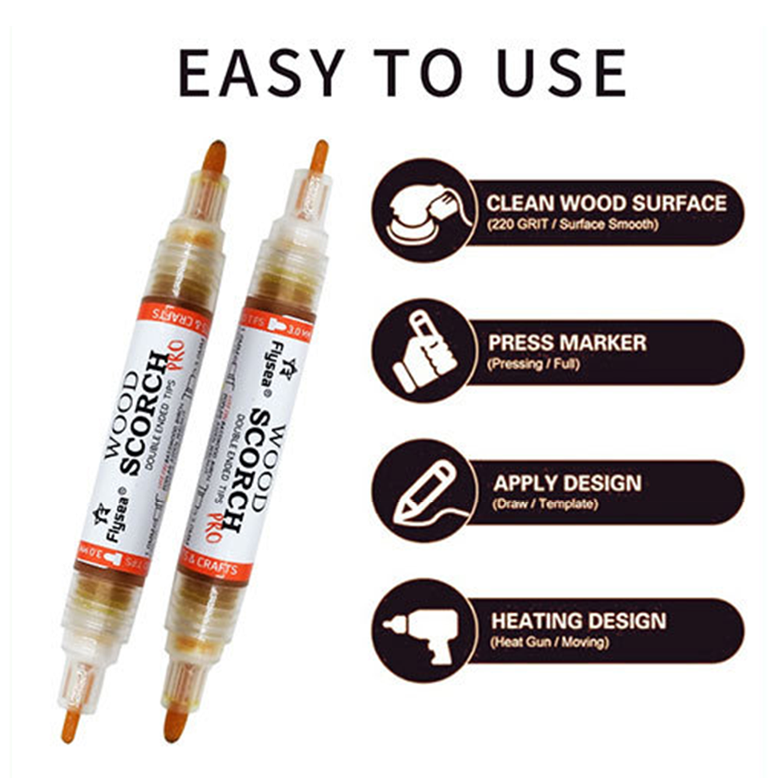 Scorch Marker Pro Chemical Wood Burning Pen