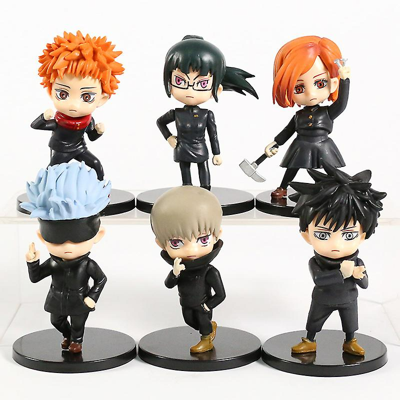 Jujutsu Kaisen Itadori Yuji Fushiguro Megumi Kugisaki Nobara, 6 Pieces ...