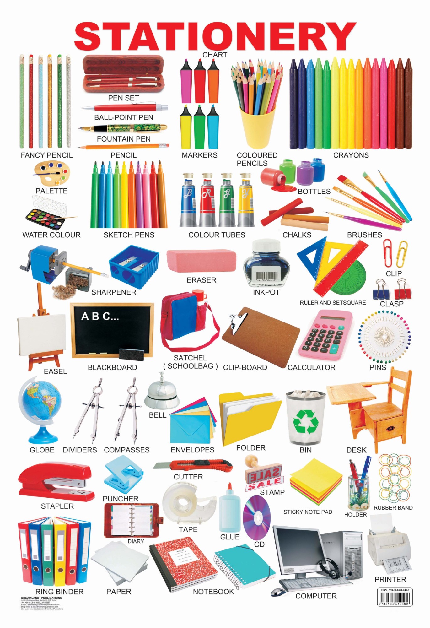 Stationery Chart Wholesale Prices Tradeling