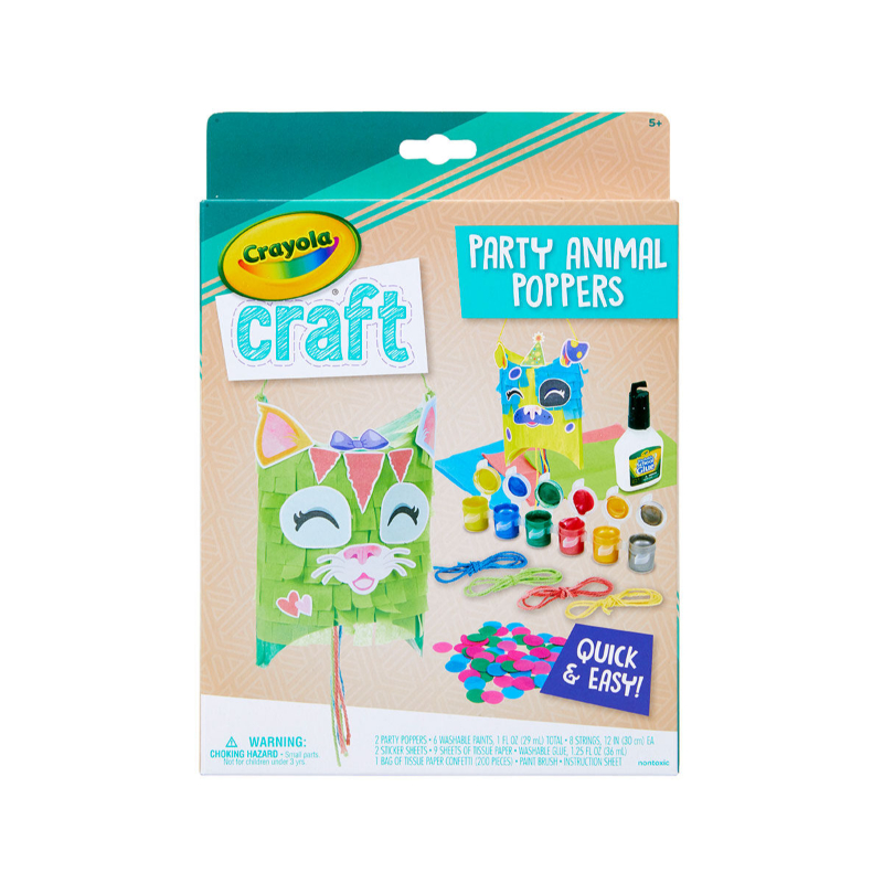 Crayola Craft, Paint Stick Silhouette Art, Set 2