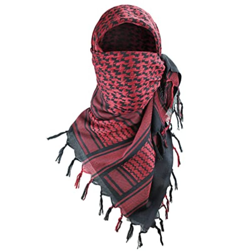 Luxns Military Shemagh Tactical Desert Scarf / 100% Cotton