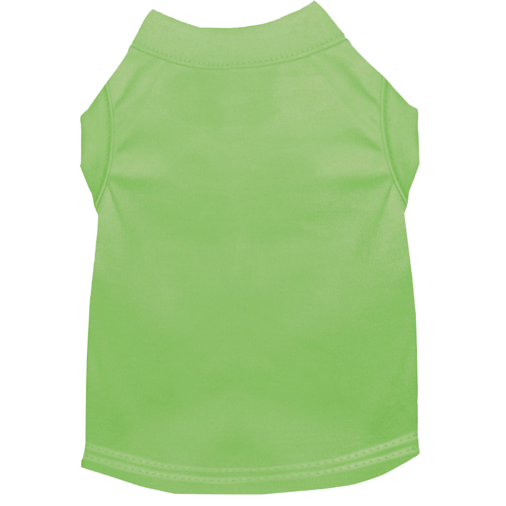 plain-pet-shirts-lime-green-6xl-wholesale-tradeling