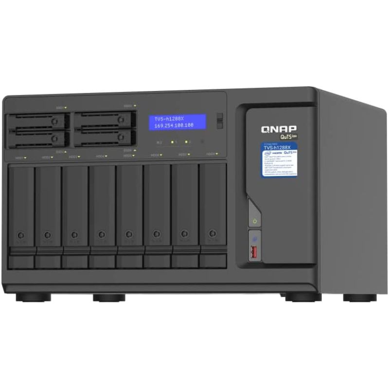 QNAP TS-464U-4G-US 4 Bay High-Speed Rackmount Dual-2.5GbE NAS