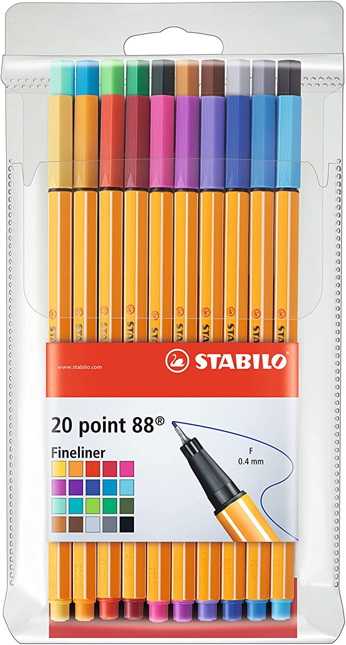 Wholesale STABILO Pen 68 Pack of 6 Neon Colors
