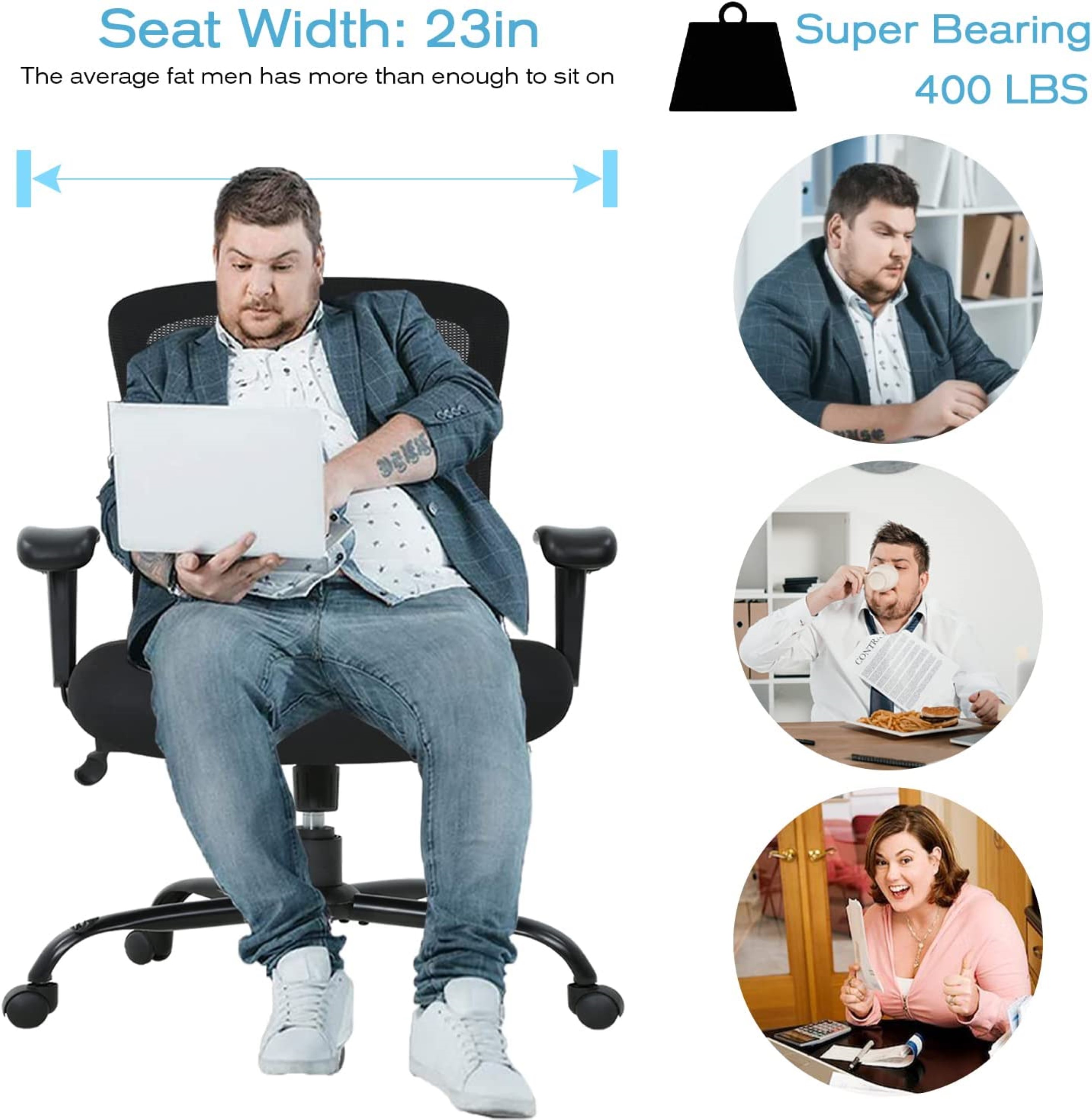 Office chair deals for obese person