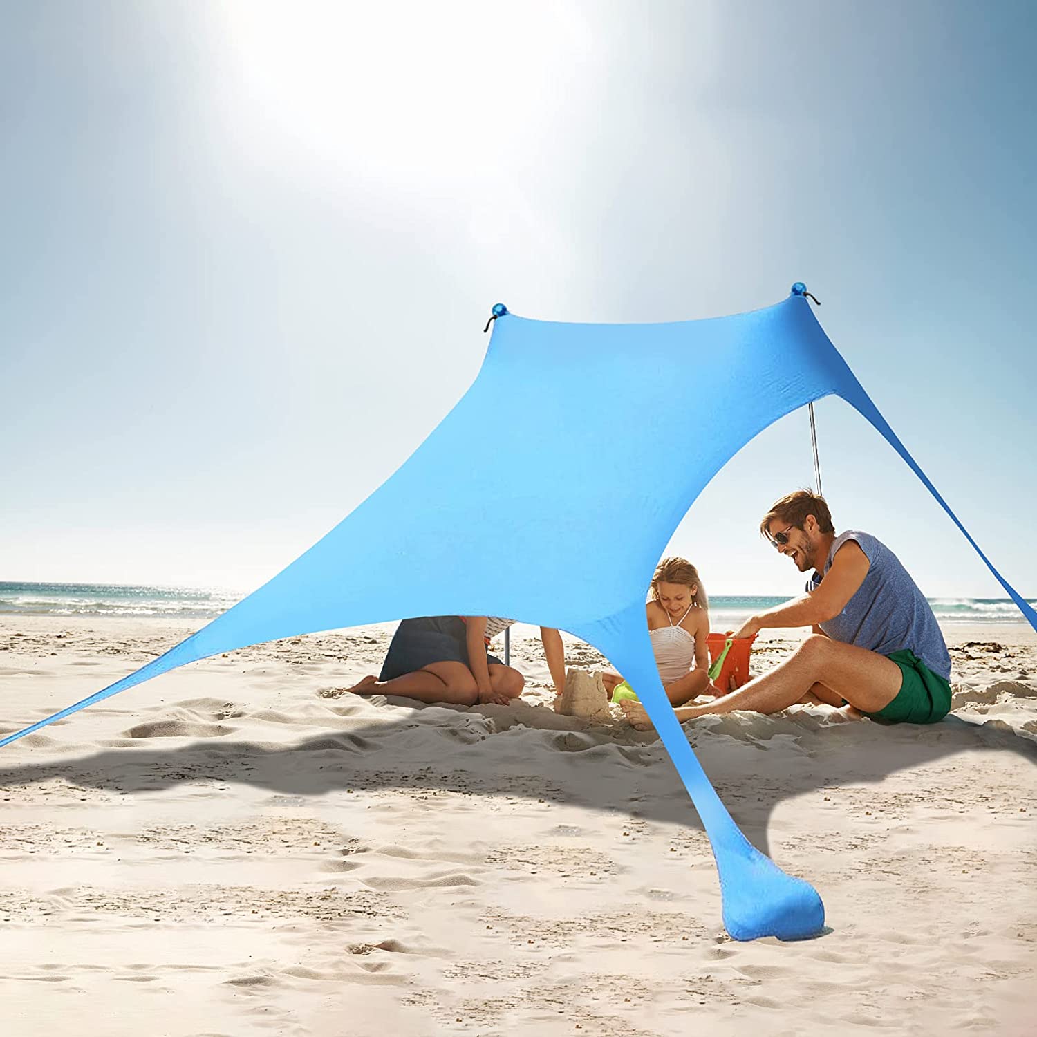 Beach tent outlet shade