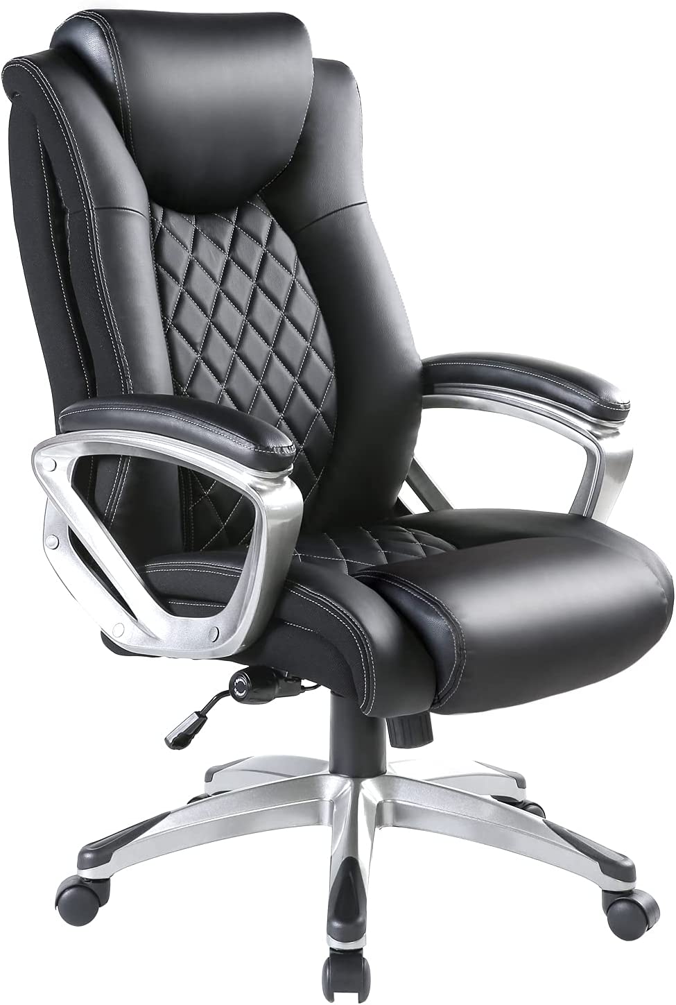 BOWTHY Big and Tall Office Chair 400 lbs - Executive Leather