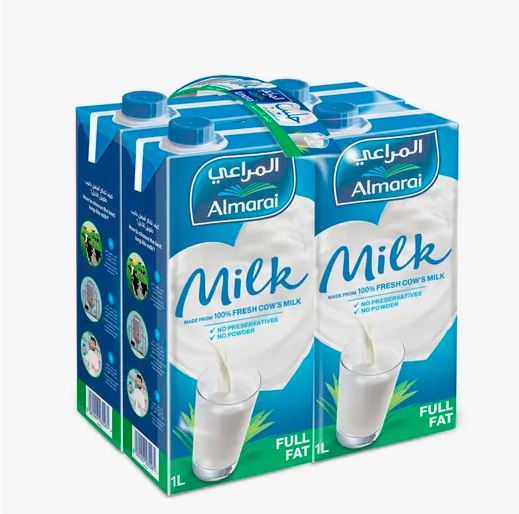 Almarai Long Life Milk Full Fat 1 Lt | Wholesale | Tradeling