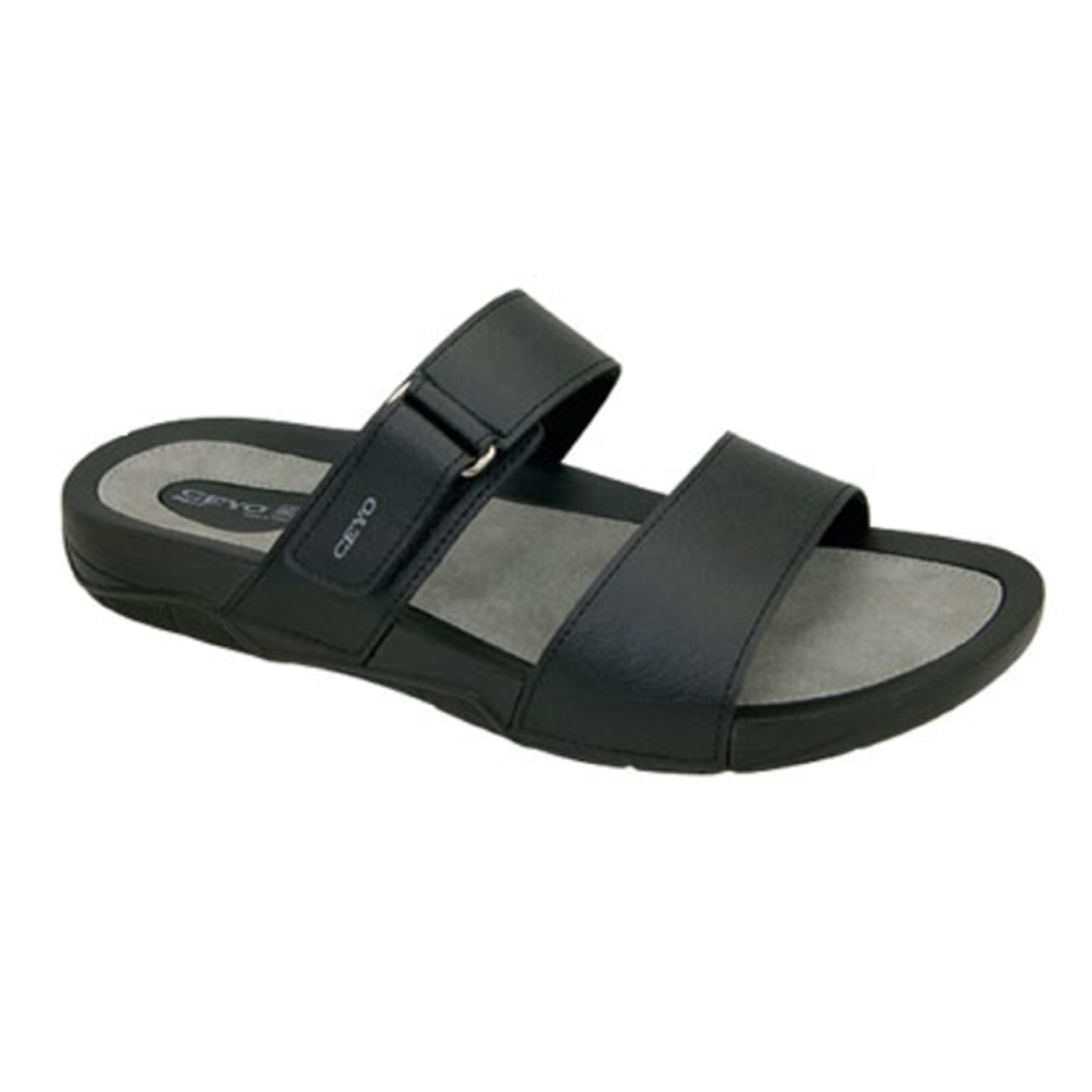 Ceyo Comfortable Medicated Men's Sandals 9877-1 41, Black | Wholesale ...