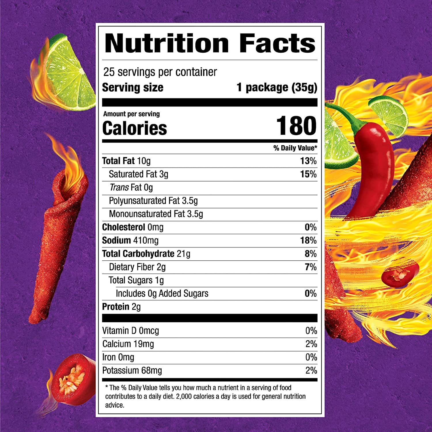 Mini Takis Fuego - Hot Chilly Pepper& Lime ( pack of 10)