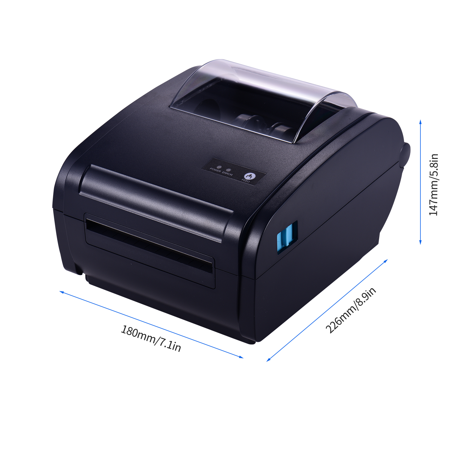 Desktop Thermal Label Printer For 4x6 Package Label Manufacturer 160mm/sec  Hi-speed Usb Thermal Sticker Printer