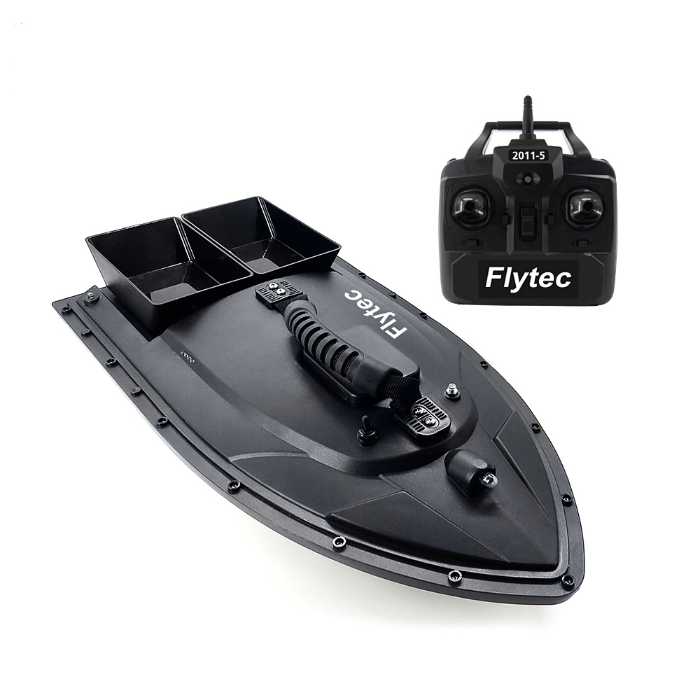 flytec bait boat  Goolsky Flytec 2011-5 Fishing Bait Boat RC Boat 500m Remote  Control 1.5kg Loading Fish Finder with Double Motor Fishing boat  accessories fishing gifts for men