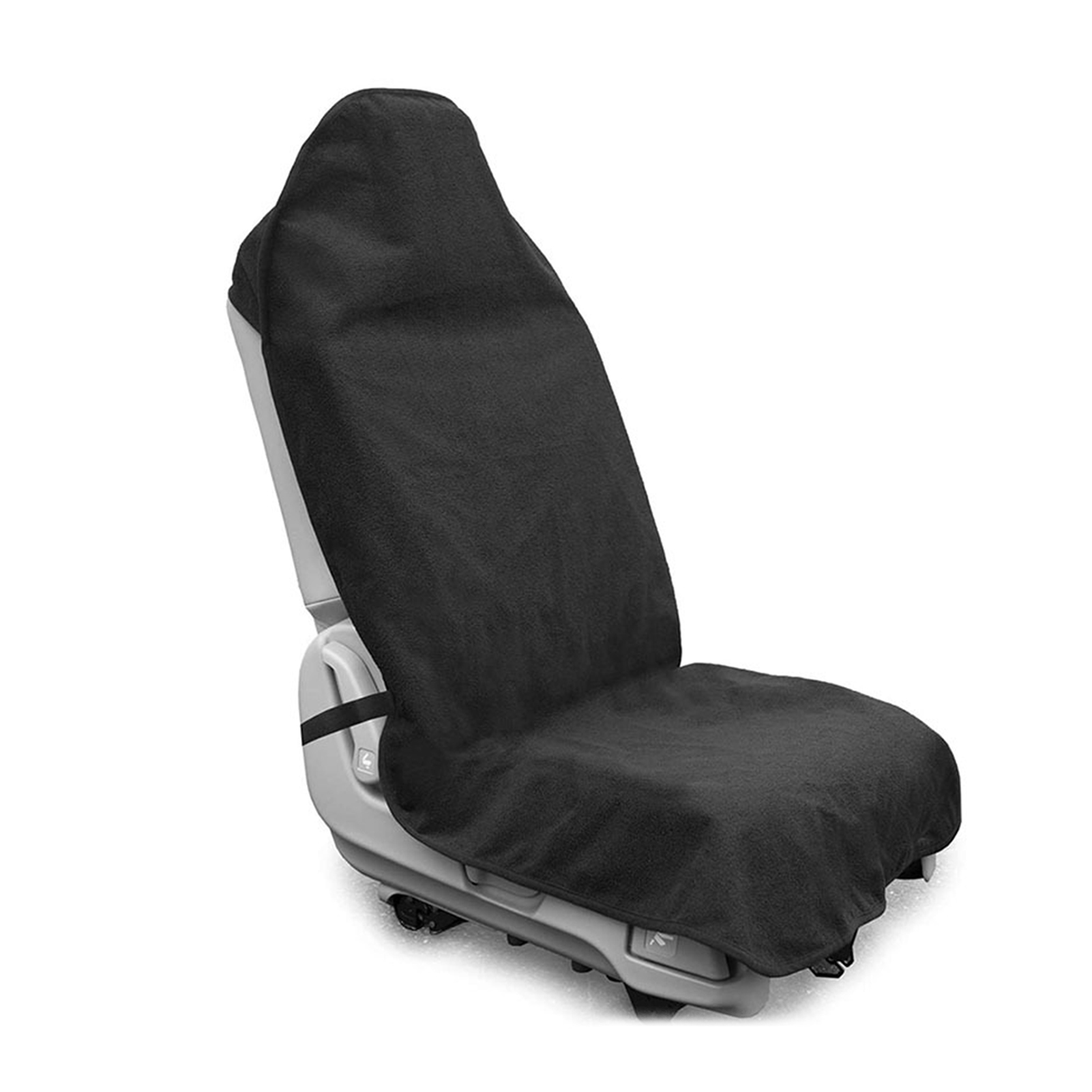 Waterproof Front Car Seat Covers Car Seat Protection Covers Anti Slip Sweat Absorption Black 8285