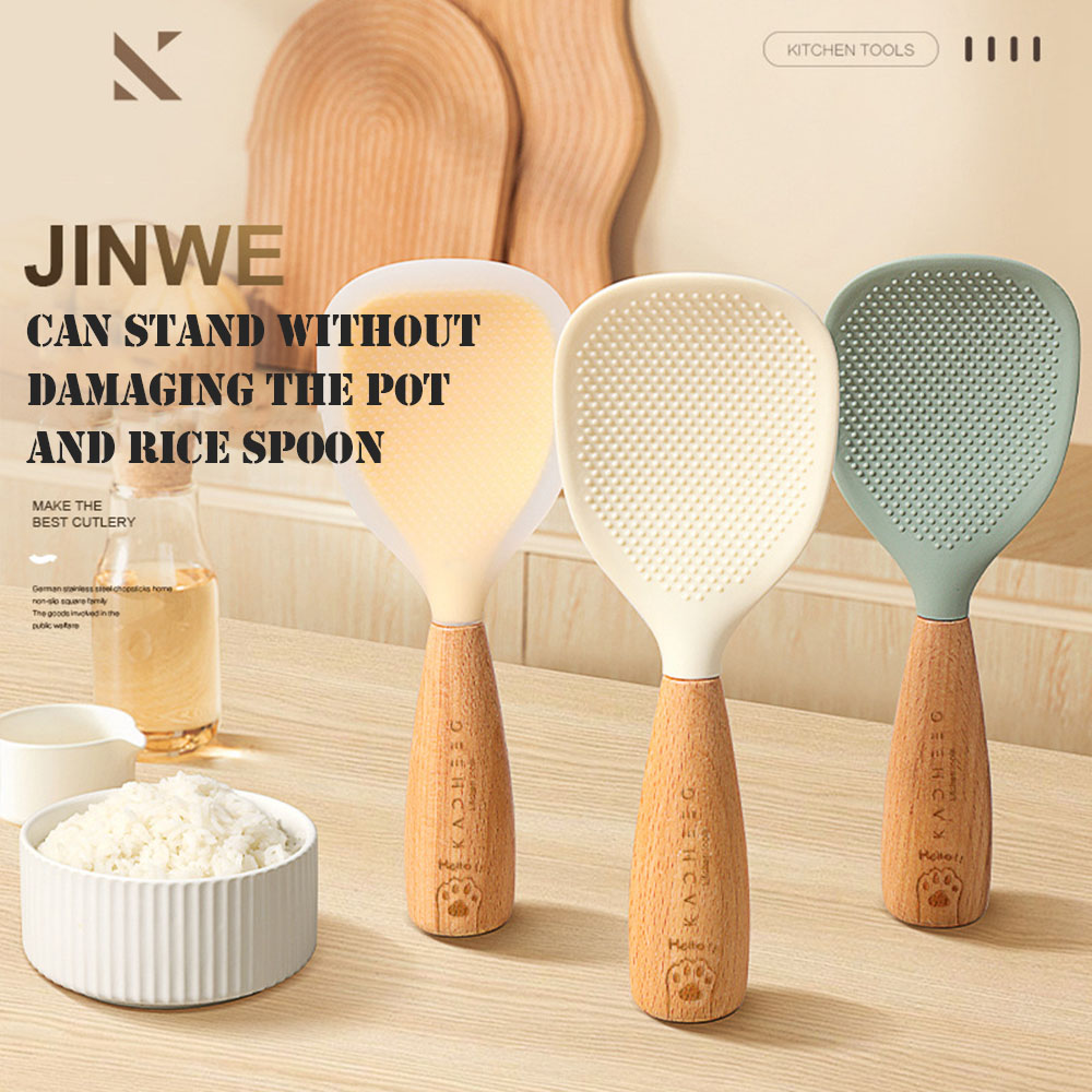 Rice Spoon with Bump Design Tableware Rice Cooker Spatula Kitchen Tool Cozy  Grip