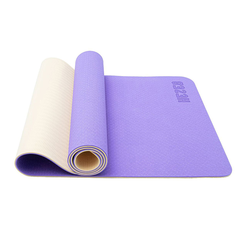 Non-Slip TPE Yoga-Mat Ultra Strength Fitness Mat Home Gym Fitness