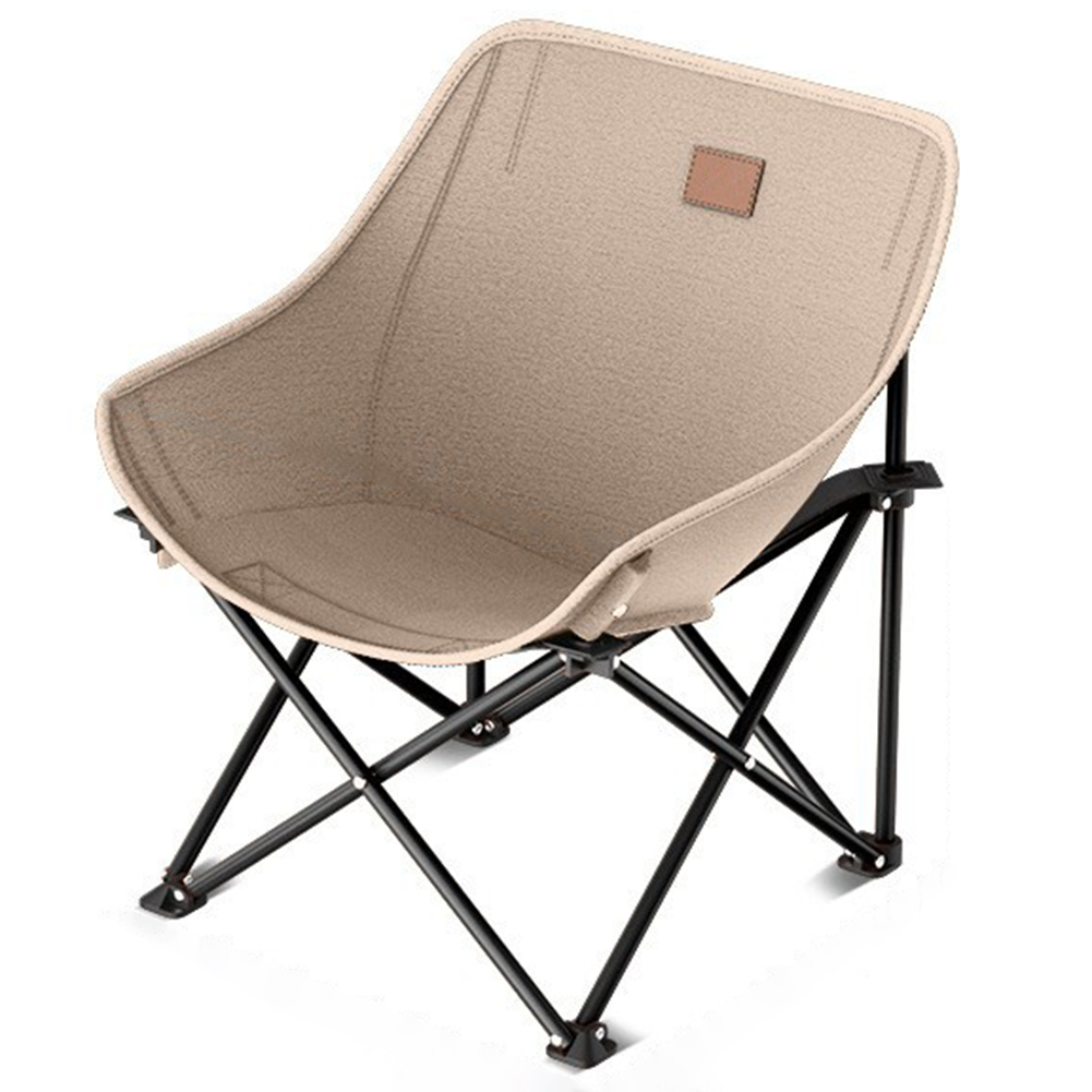 Leather sales camp chair