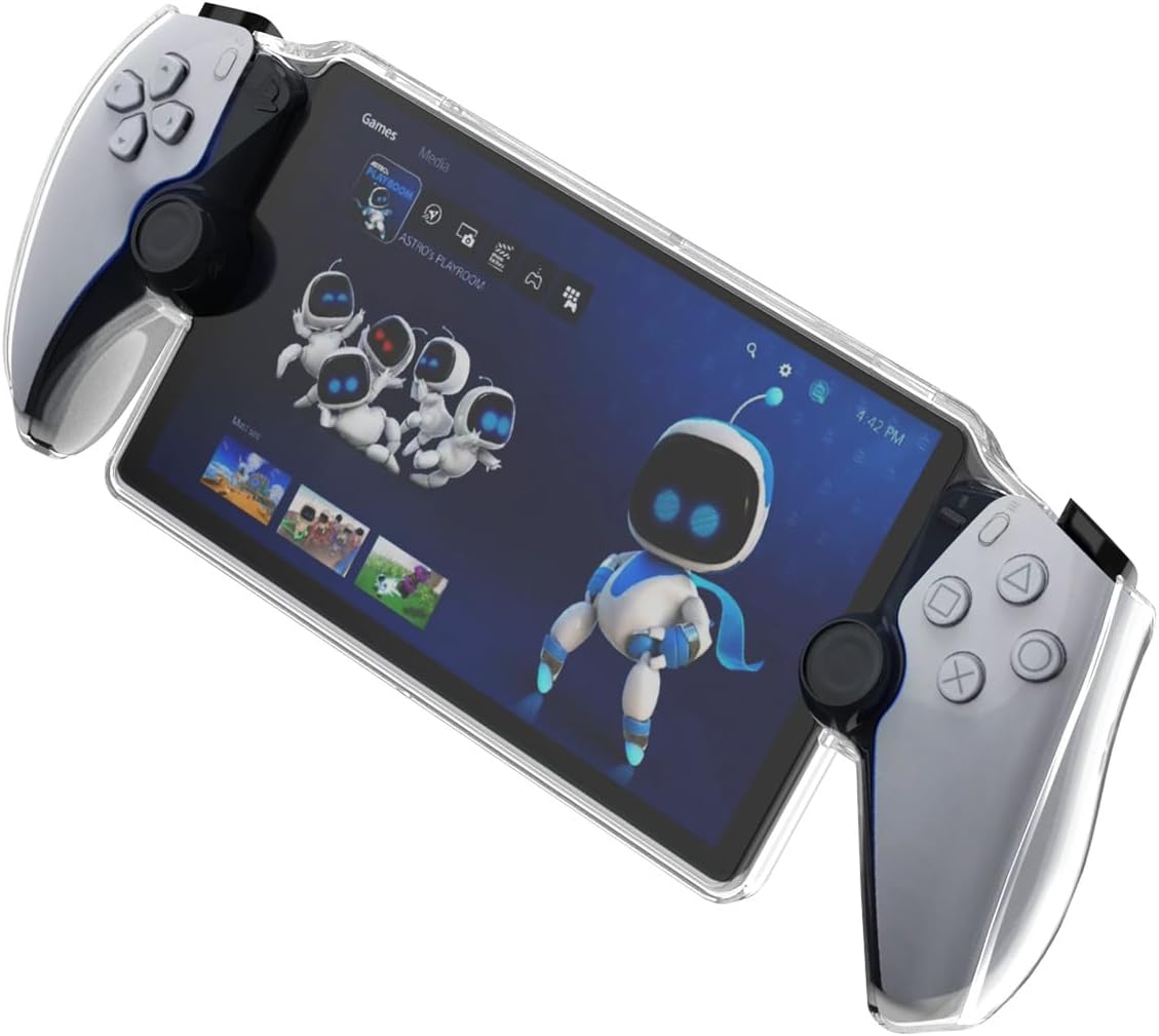 Clear TPU Case for Sony PlayStation Portal Remote Player Anti