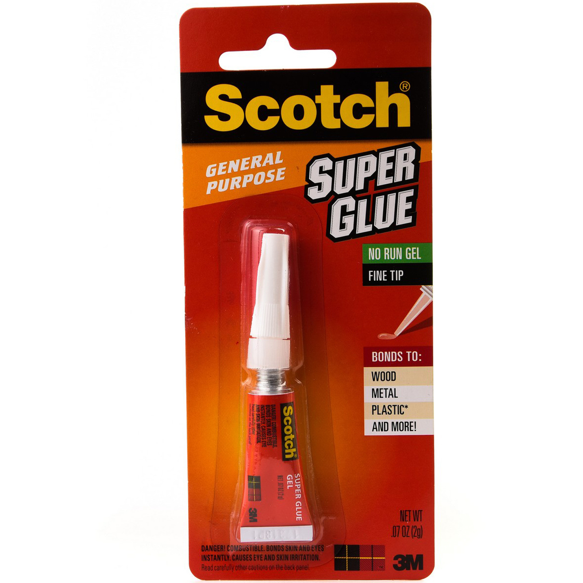 3M Scotch AD112 Super Glue Gel 2 g, (Pack of 2) Wholesale Tradeling